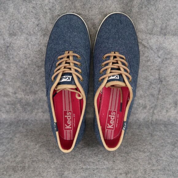 Keds Shoes Womens 7 Sneakers Casual Champion Wool Low Top Active Comfort Lace Up - Picture 6 of 12